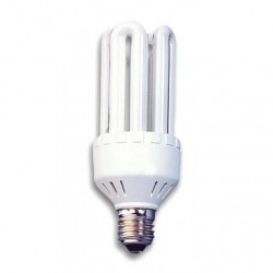 Lampada basso consumo 4U E27 Luce Calda, 23W