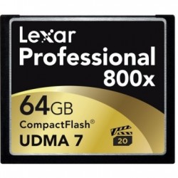 LEXAR Compact Flash Professional UDMA 64GB 800x UDMA7
