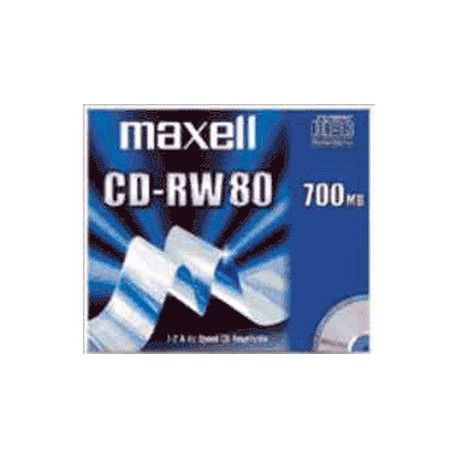 Maxell CD-RW 80 minuti 700MB, 1-4x