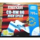 Maxell CD-RW 80 minuti 700MB 4x 10X HIGH SPEED