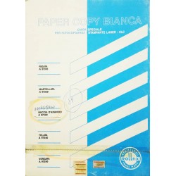 PAPER COPY BIANCA - BUCCIA D'ARANCIO A4